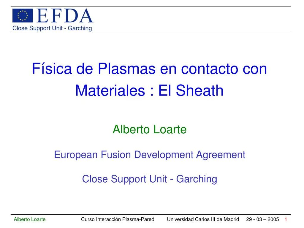 f sica de plasmas en contacto con materiales el sheath