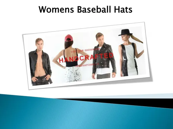Womens Baseball Hats