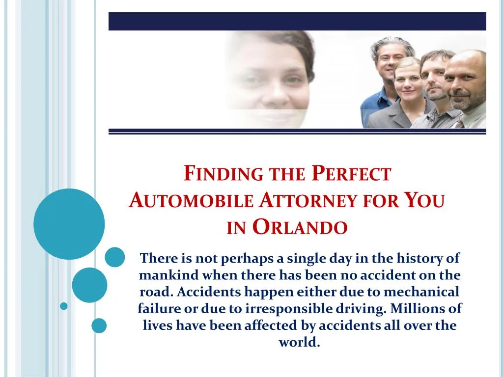 finding the perfect automobile attorney for you in orlando