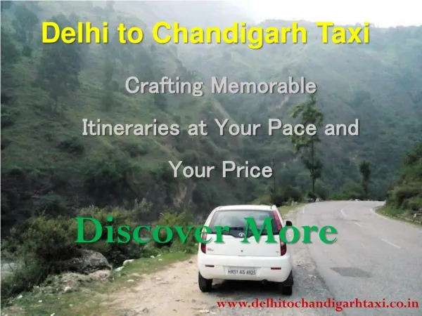 Innova Taxi Delhi to Chandigarh - Delhi to Chandigar Taxi
