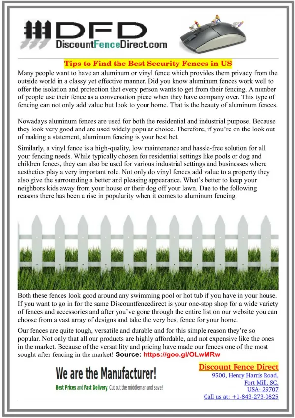 Why Buying Aluminum Fences is Viable Option For Owners!