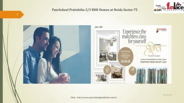Panchsheel Pratishtha 2/3BHK Apartments in Noida