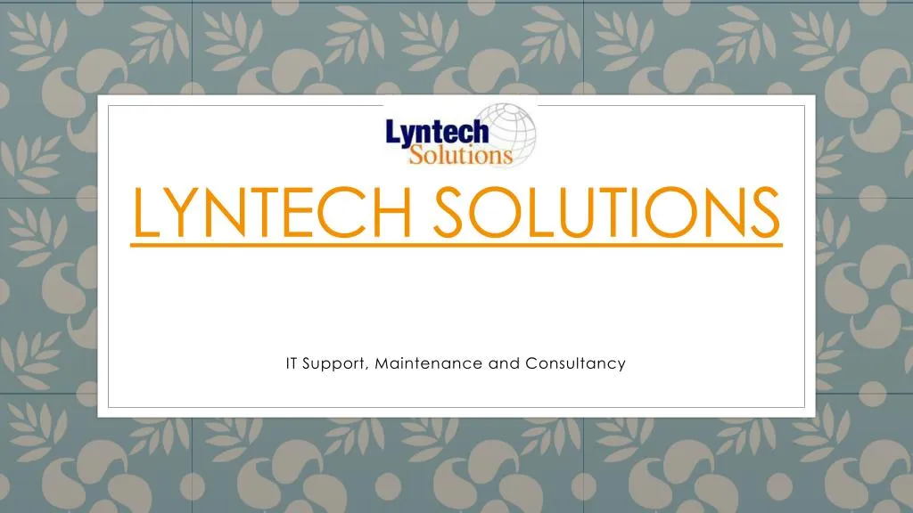 lyntech solutions
