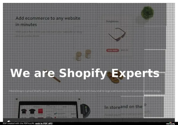 Expert Shopify Website Designer | iMediadesign