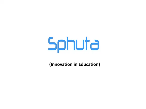 SPHUTA | Online course in india for free, online courses with certificates