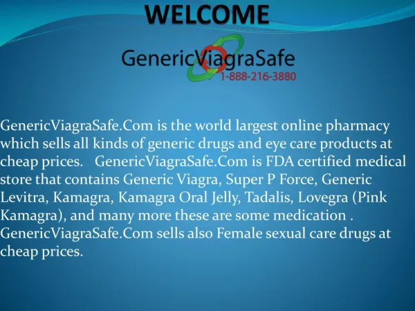 All About to GenericViagraSafe.Com