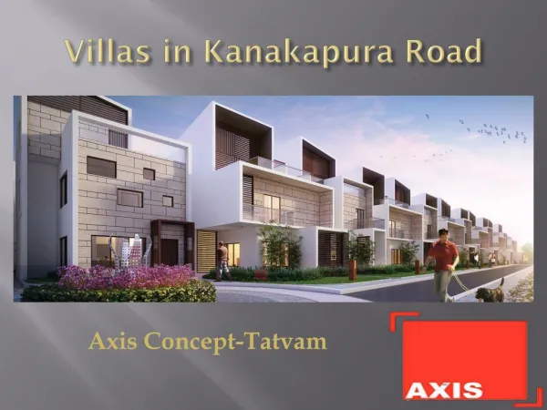 Villas in Kanakapura Road