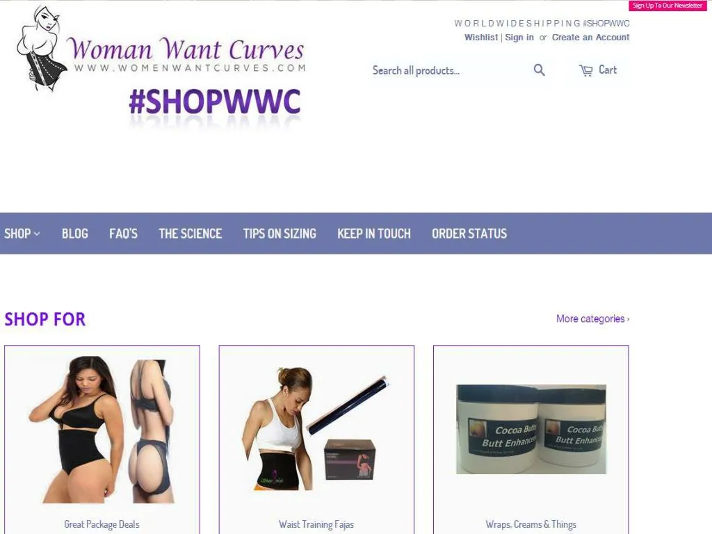 woman want curves