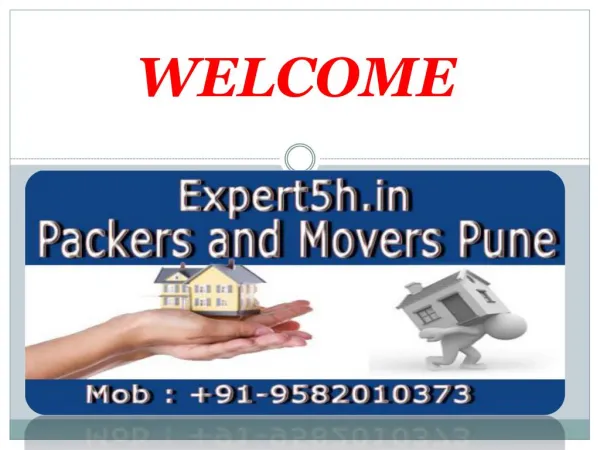 Choosing Movers and Packers Pune Expert Solutions for your Move Call Expert5th.com