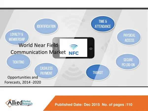 World Near Field Communication Market - Opportunities and Forecasts, 2014 - 2020