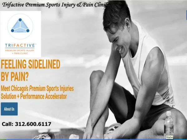 Trifactive Premium Sports Injury Treatment & Pain Clinic Chicago
