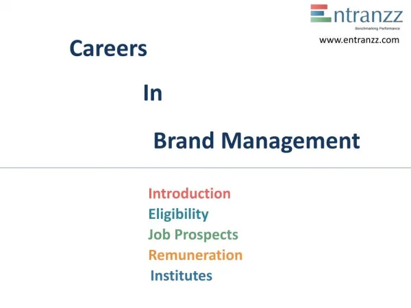 Careers In Brand Management