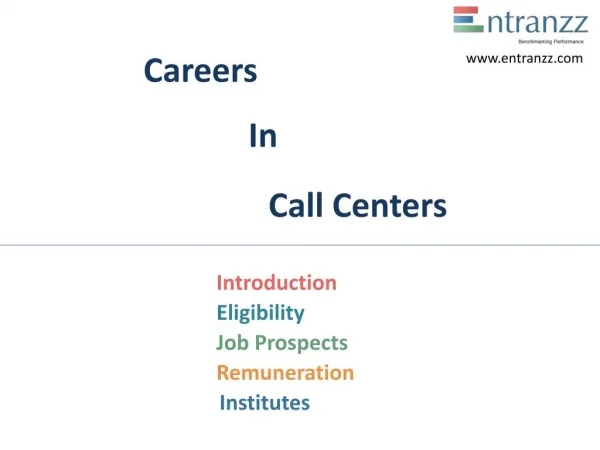 Careers In Call Centers