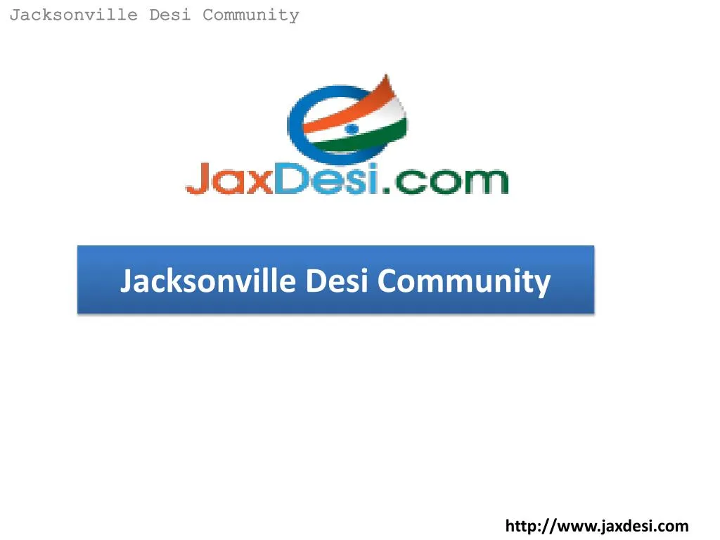 jacksonville desi community
