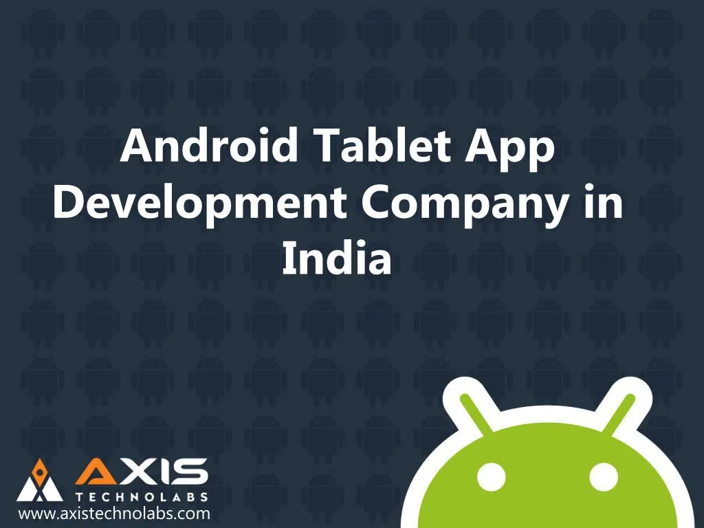 android tablet app development company in india