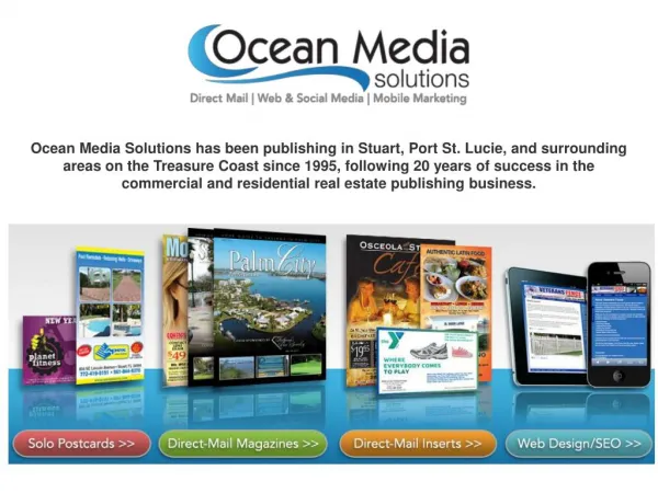 Direct mail magazines - Ocean Media Solutions