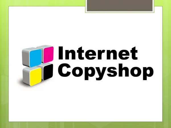 Alle Uw Print Shop behoeften End hier-internet-copyshop.nl