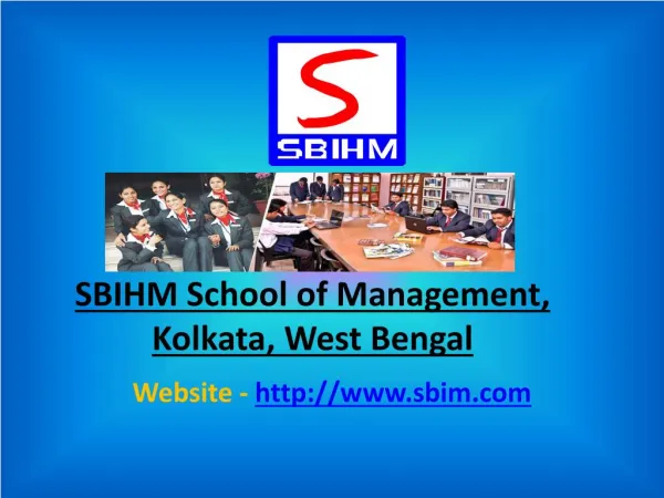 Hotel Management College In Kolkata | Sbihm