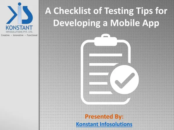 Top Mobile Application Testing Tips