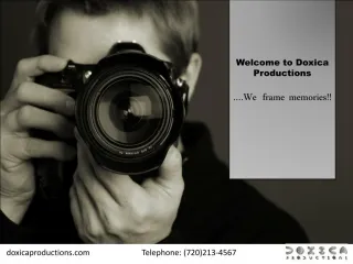 Professional Video and Photography Services for events in Denver - slide 1