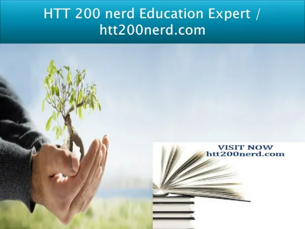 HTT 200 nerd Education Expert / htt200nerd.com