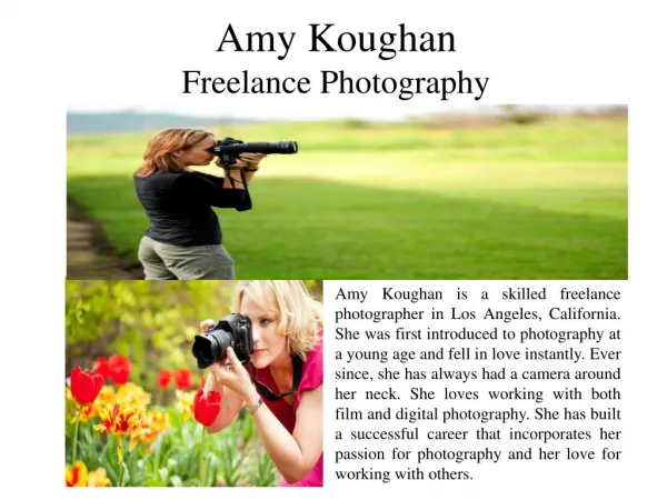 Amy Koughan Freelance Photography