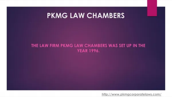 Corporate Law Adviser India I PKMG