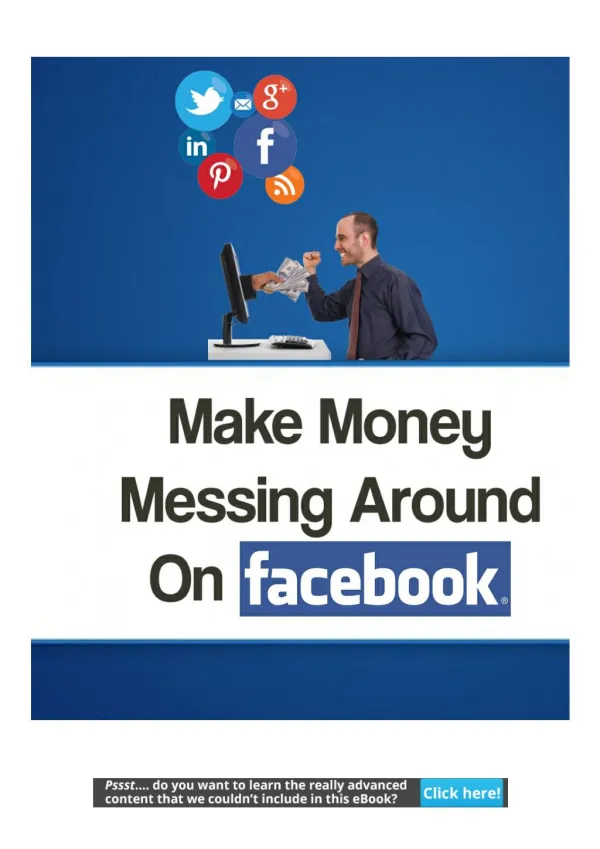 Make Money Messing Around On Facebook