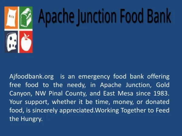 Apache Junction Food Bank
