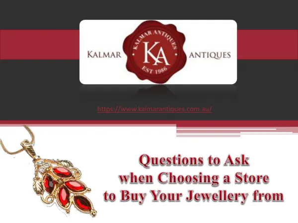 These are the questions you should ask your prospective jewellery store