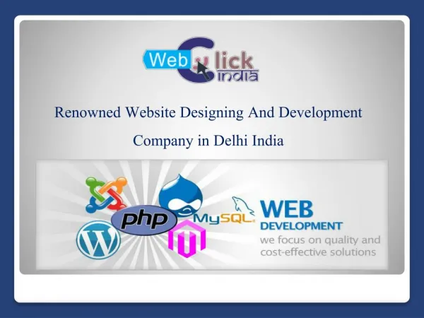 Website Designing And Development Company In Delhi