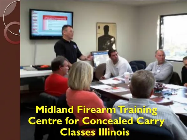 Midland Firearm Training Centre for concealed carry classes Illinois