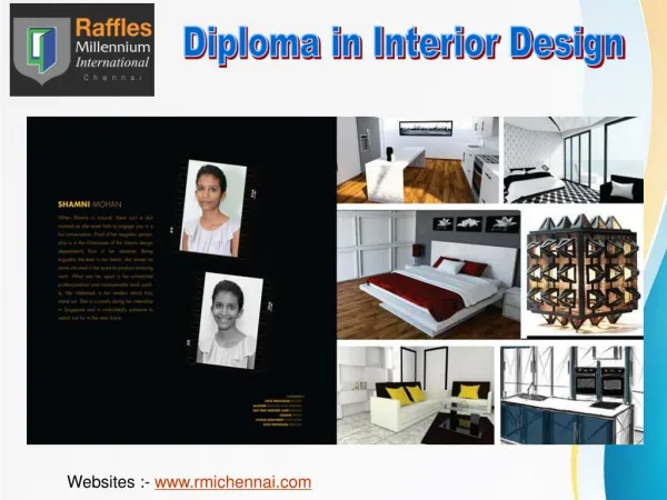 Get Diploma in Interior Designing From RMI Chennai