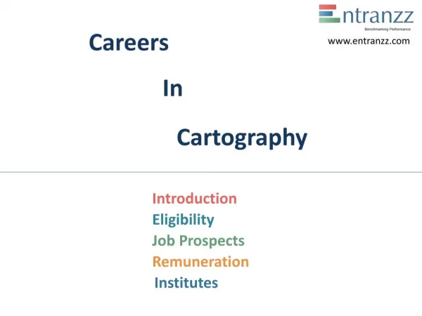 Careers In Cartography