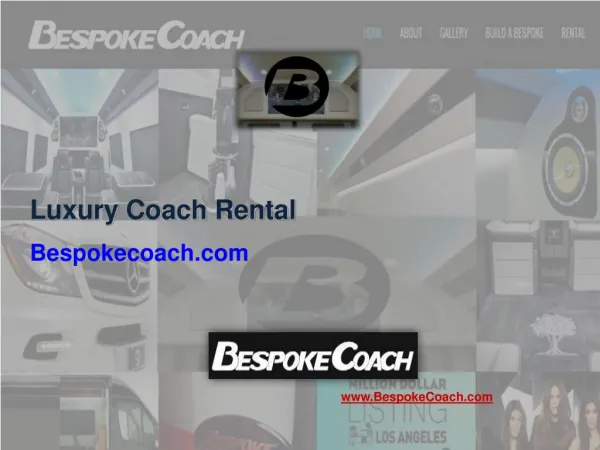 Luxury Coach Rental