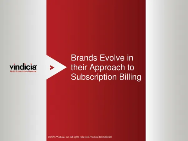 Brands Evolve in their Approach to Subscription Billing