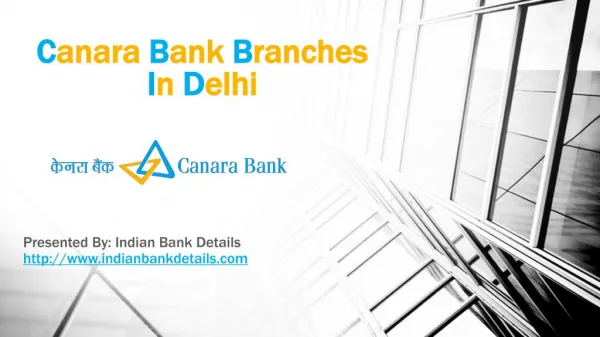 MICR code for Canara Bank Branches In Delhi.