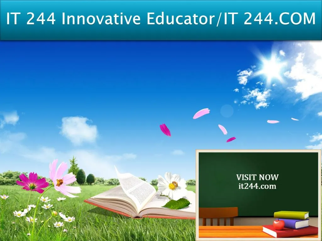 it 244 innovative educator it 244 com