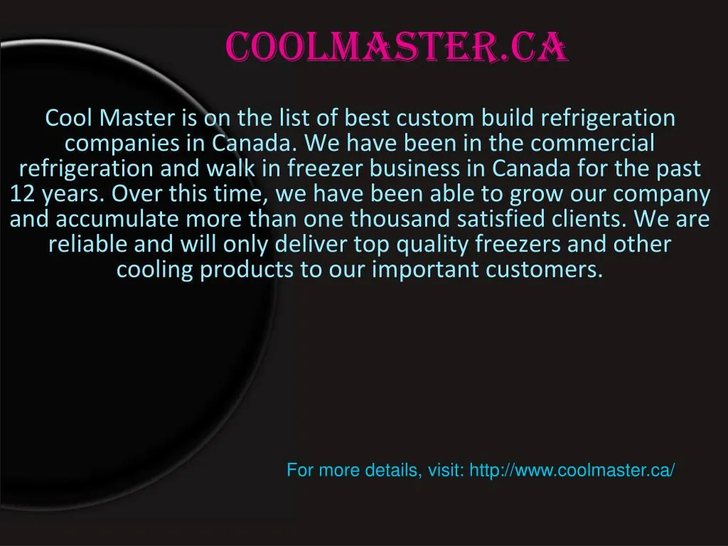 coolmaster ca