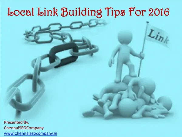 Local Link Building Tips for 2016