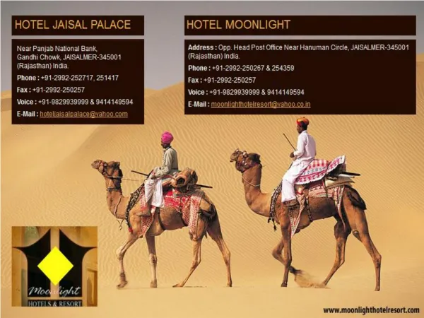 Jaisalmer Desert Camp | Restaurants in Jaisalmer