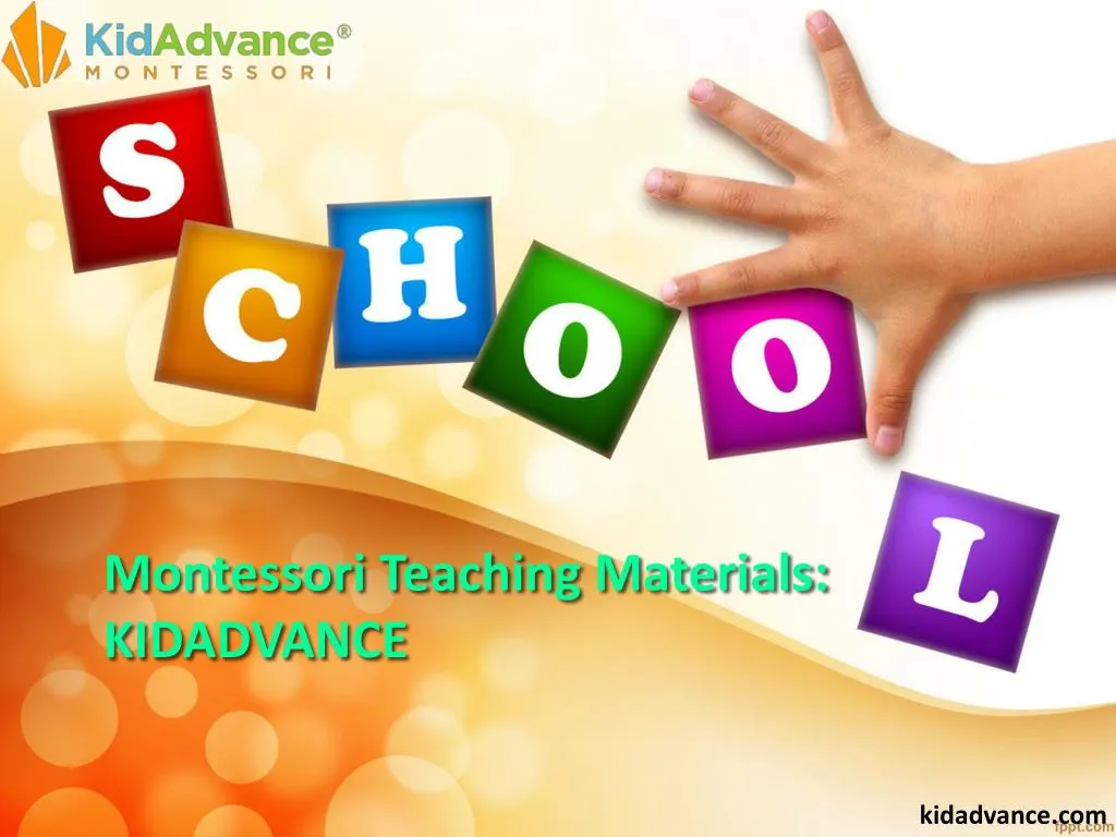 montessori teaching materials kidadvance