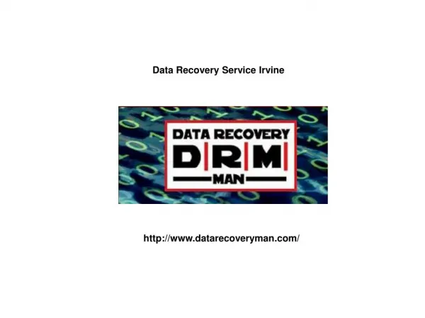 Data Recovery Service Irvine