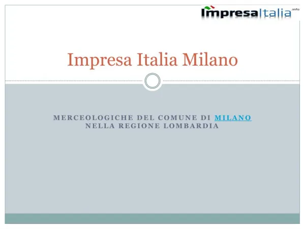 Impresa Italia Milano