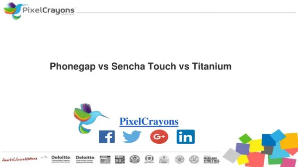 Phonegap vs Sencha Touch vs Titanium