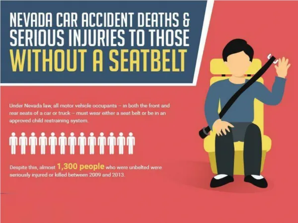 Nevada Car Accident Deaths & Serious Injuries to Those Without A Seatbelt