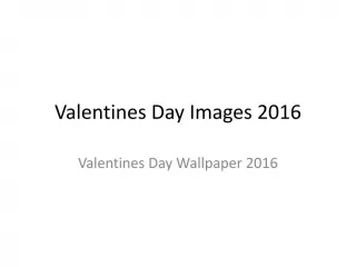 Latest Valentines Day 2016 Images – Top Five Romantic Valentines Wallpapers - slide 1