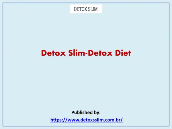 Detox Slim-Detox Diet