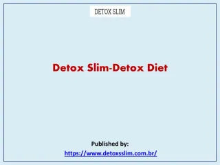 Detox Slim-Detox Diet