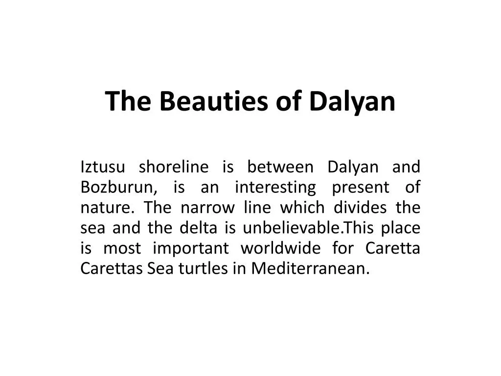 the beauties of dalyan